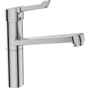 Ideal Standard Ceraflex Küchenarmatur mit Klinikhebel, Chrom