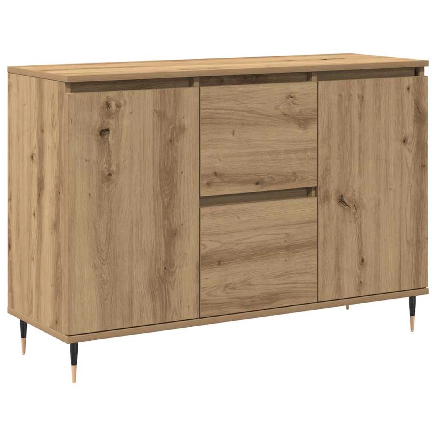 vidaXL Sideboard Eiche Handwerklich 101,5 x 35 x 70 cm Holzwerkstoff 862146 günstig online kaufen