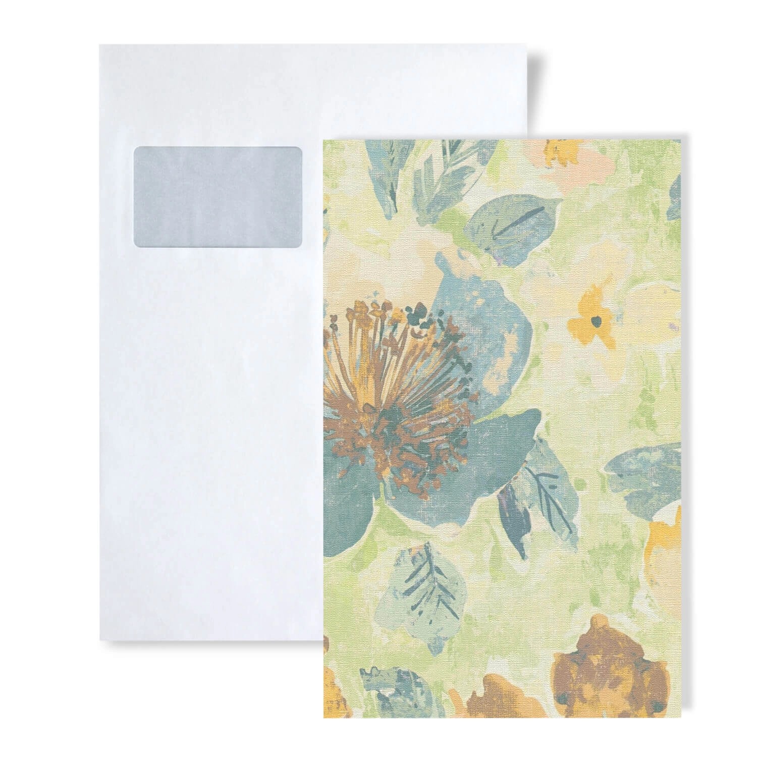 PROFHOME 1 MUSTERSTÜCK S-396073-GU DIN A4 MUSTER der Aquarell-Stil Tapete günstig online kaufen