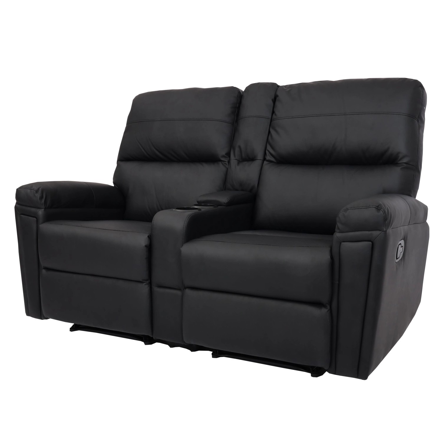 MCW 2er Kinosessel K17 Kunstleder Schwarz günstig online kaufen