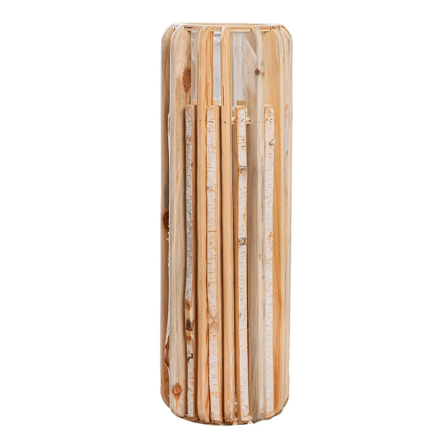 Gilde Windlicht Puomi Naturfarben 55 cm x Ø 18 cm