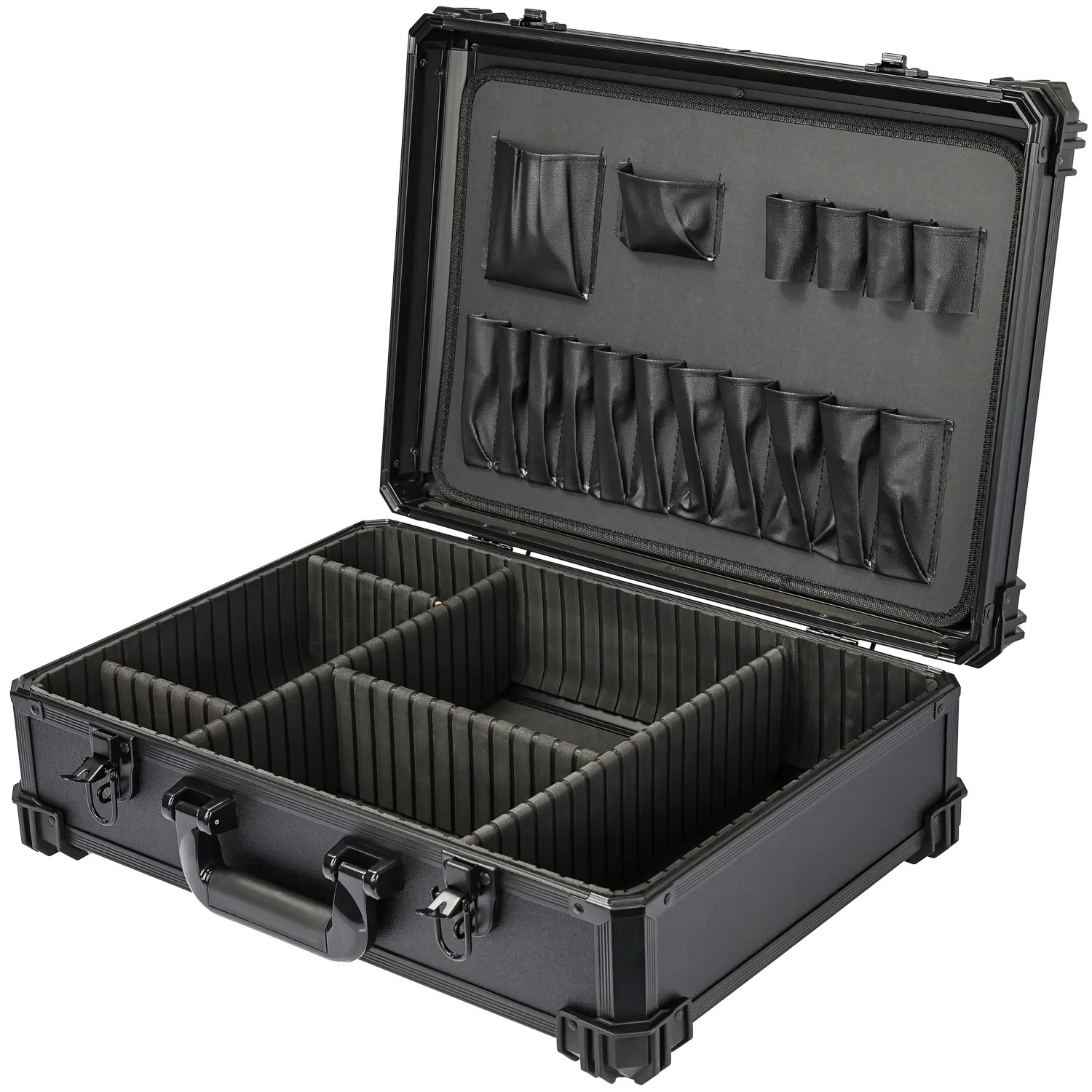 HMF 15702-02 Werkzeugkoffer Leer Werkzeugkasten Groß Individuelle Fachaufte günstig online kaufen