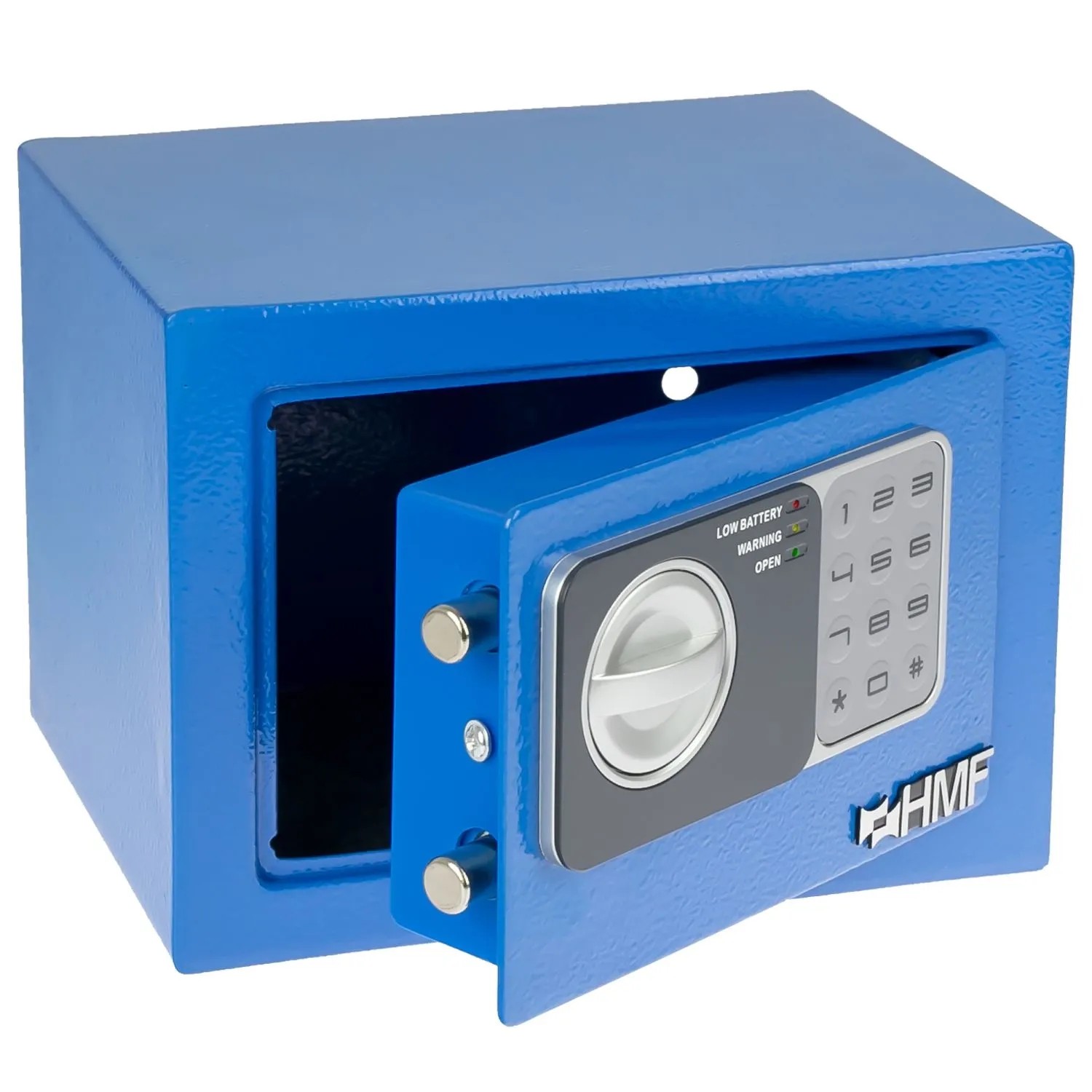 HMF 46126-05 Möbeltresor Elektronikschloss 23 x 17 x 17 cm Blau