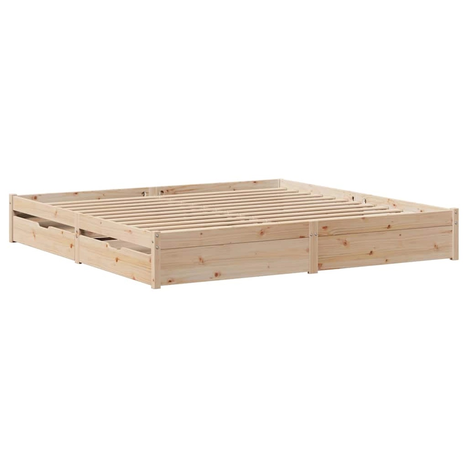 vidaXL Massivholzbett ohne Matratze 180x200 Kiefernholz 3301668 günstig online kaufen