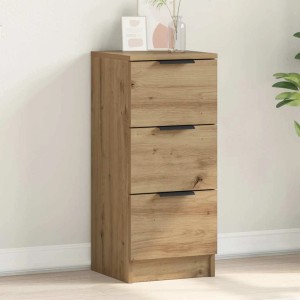vidaXL Sideboard Artisan-Eiche 30x30x70 cm Holzwerkstoff 856957