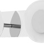 Moderne Ledvance Smart+ WiFi Bad-Wandleuchte Orbis Wall Wave, 32 cm, mit Chrom-Akzenten.