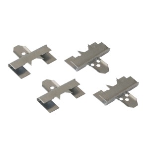 Fuchs Profilbrettkralle C3, 250er-Pack für Paneele mit 3 mm Nutwangenstärke.