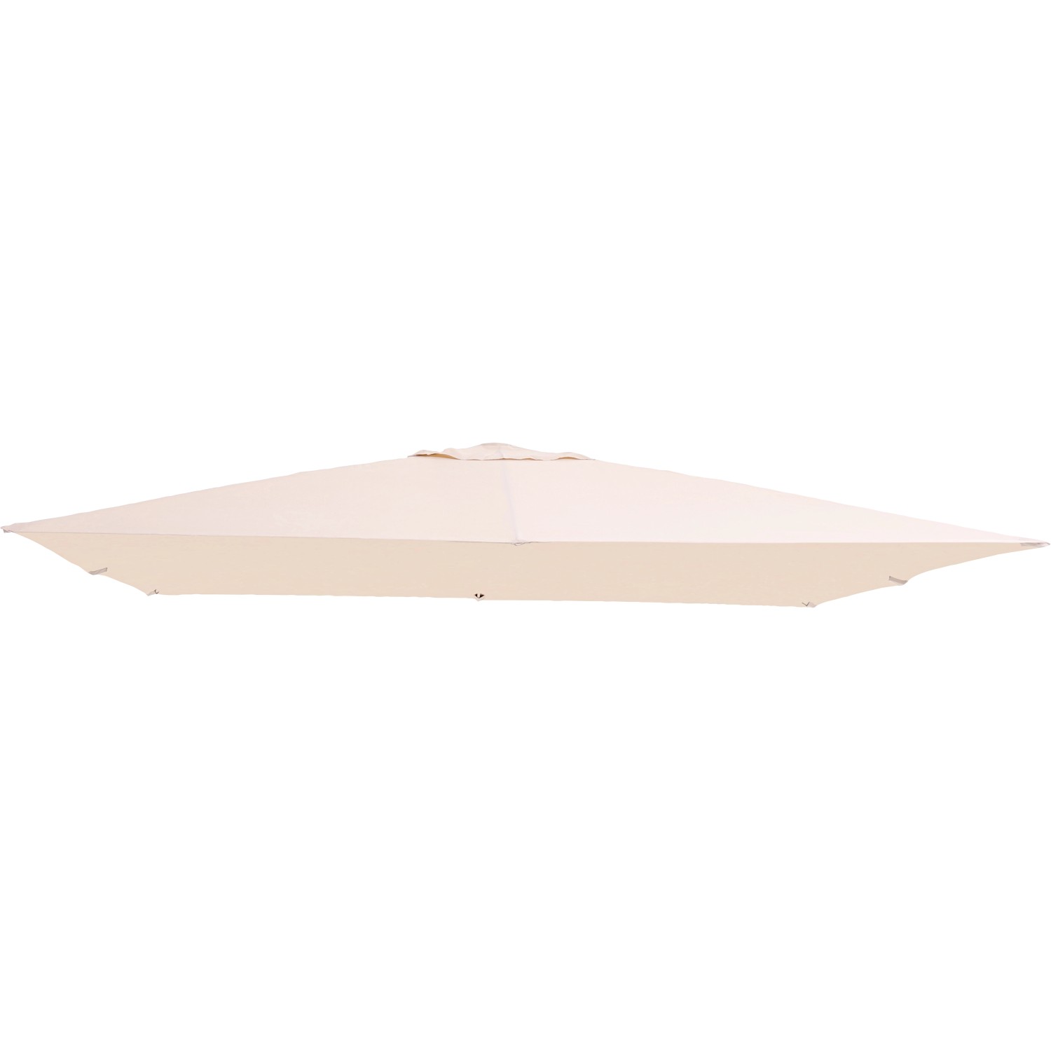 Ersatz-Bespannung für Balkonschirm Alvarado Beige Eckig