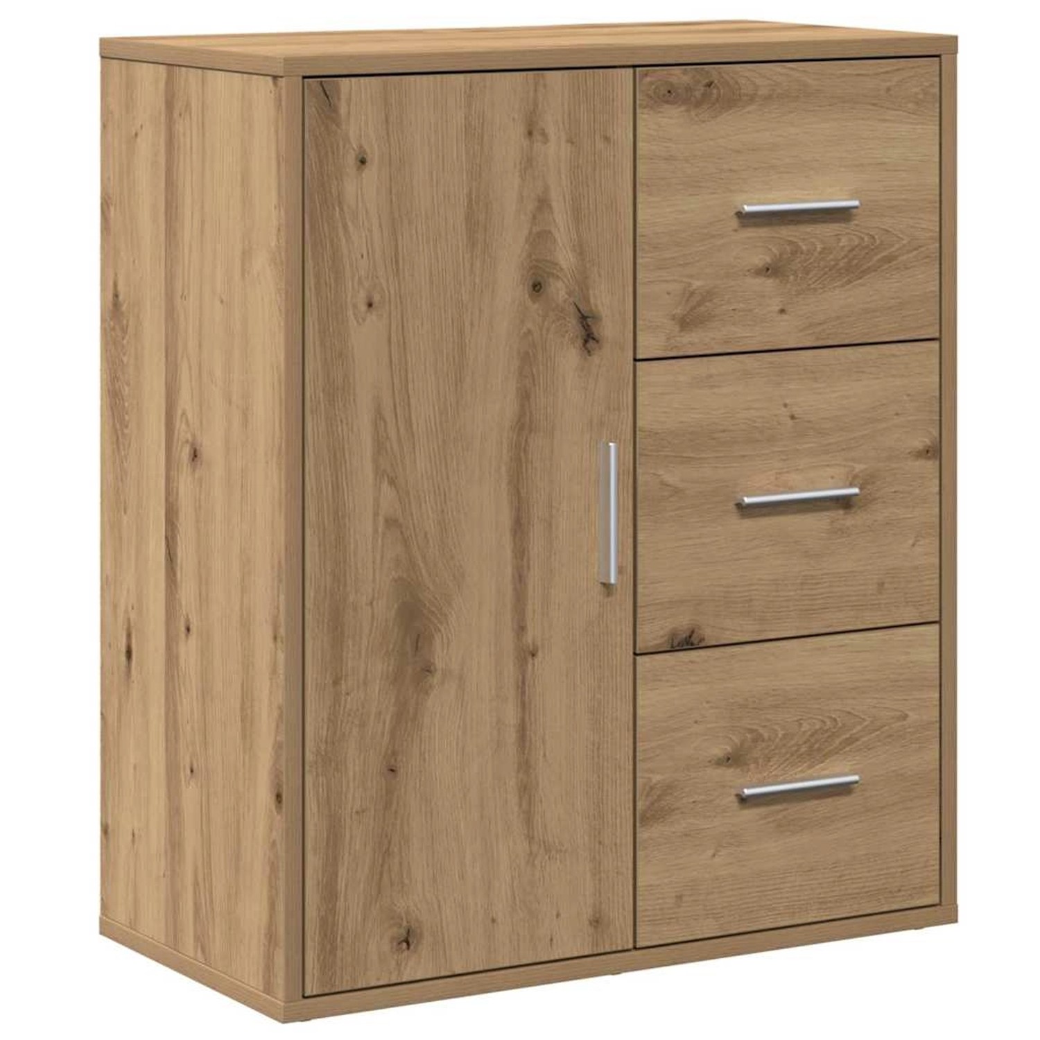 vidaXL Sideboard Eiche Handwerklich 60 x 31 x 70 cm Holzwerkstoff 871406 günstig online kaufen