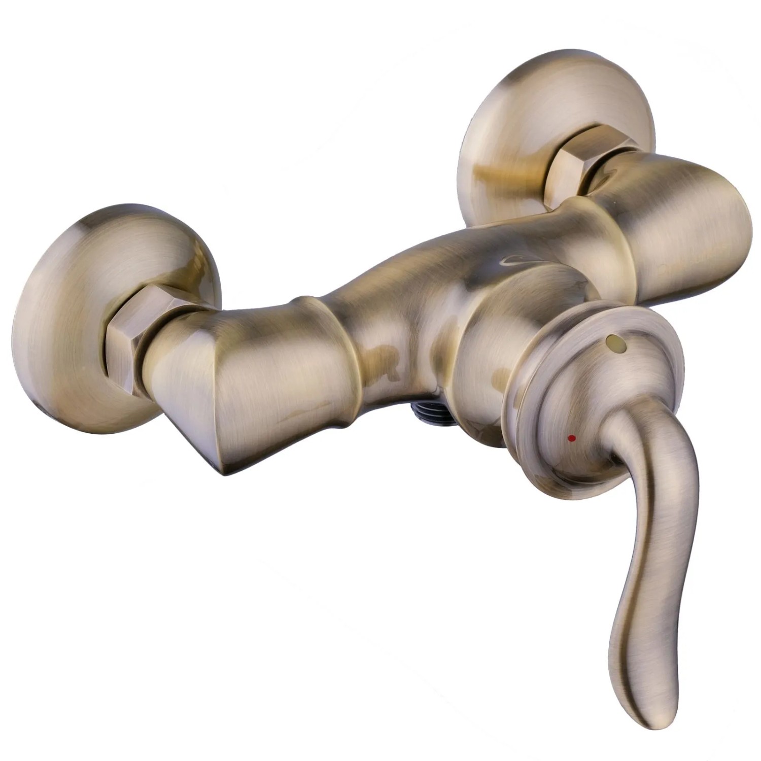 PaulGurkes Bronze Duscharmatur Messing Antik Aufputz Retro Nostalgie