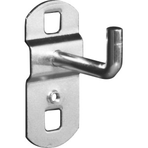 Güde Werkzeughalter, senkrecht, 50 mm, grau, für Lochwandsysteme.