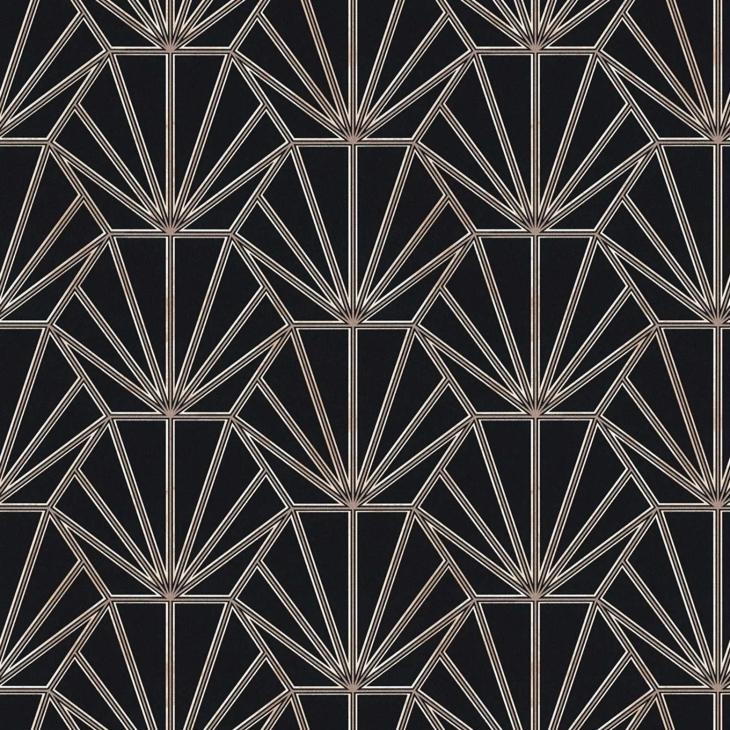 Tadessi Tapete Grafisch M1-No.461 Vliestapete in Schwarz