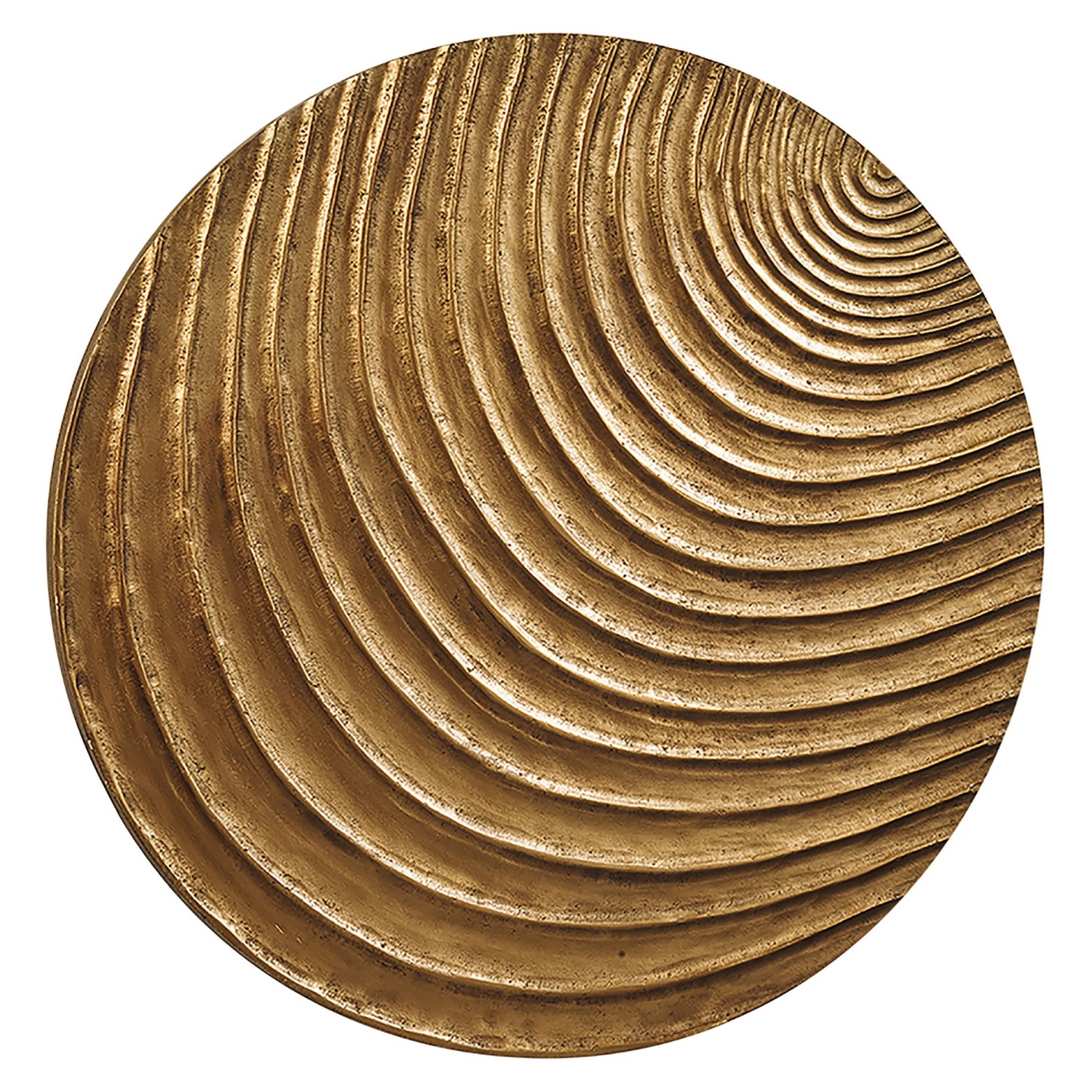 Kobolo Wandbild Wanddeko Holzbild MUMBAI MDF Holz Goldfarben günstig online kaufen