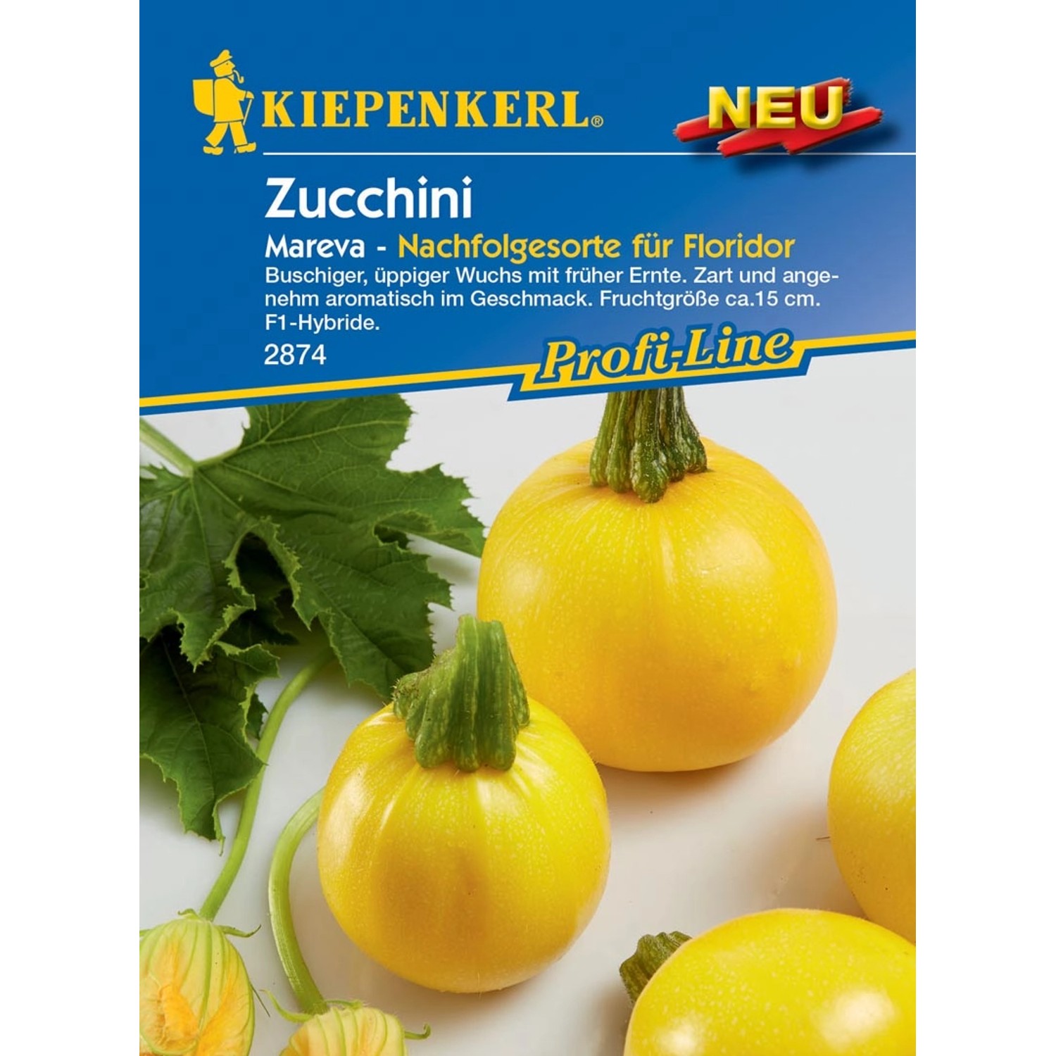 Kiepenkerl Zucchini &amp;quot;Mareva&amp;quot; F1-Hybride (Cucurbita pepo) kaufen bei OBI