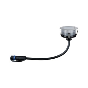 Paulmann LED-Bodeneinbauleuchte Plug & Shine, RGBW, IP67, 2W für Außenbeleuchtung.