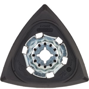 Bosch Deltaschleifplatte DIY AVZ 93 G für Multitool, Detailansicht.