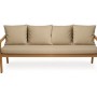 Setgarden  Mix Bench Kissen Outdoor Kissen Bankauflage 170x50+4x50x56cm Kissen Für 3-Sitzer Bänke 1tlg Beige_2