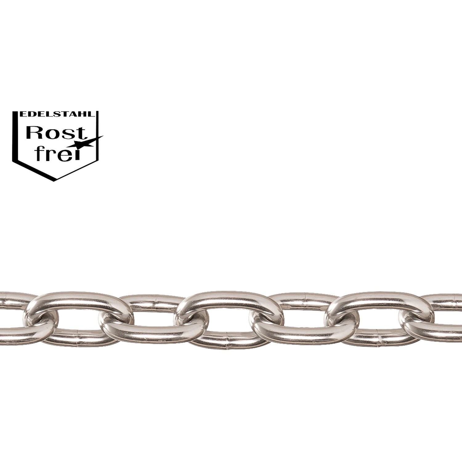 Conacord Rundstahlkette Form A Rostfrei Ø 4 mm Meterware