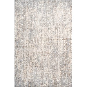 Kurzflorteppich Salsa in Taupe, 120x170 cm, mit 3D-Optik. Strapazierfähiger Teppich für Wohnräume.