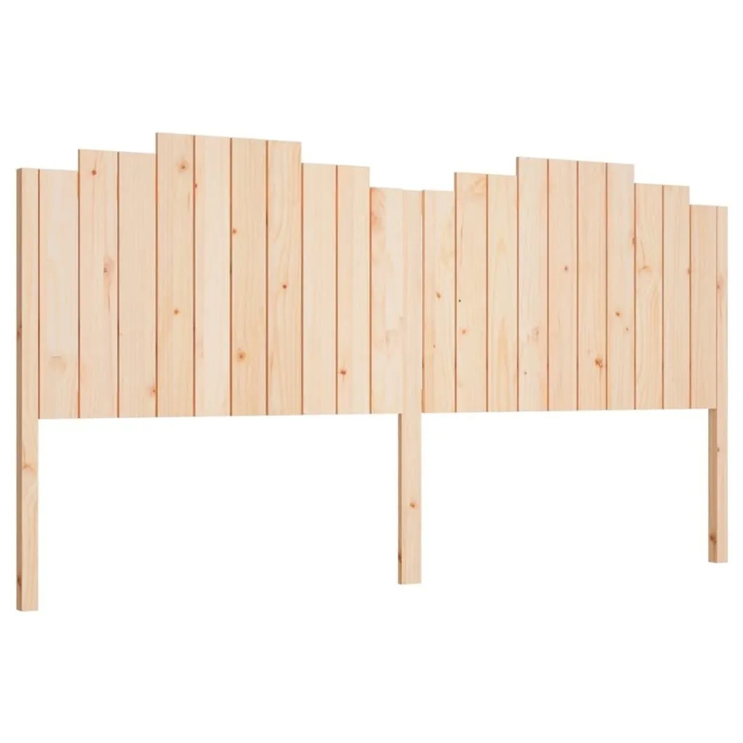 vidaXL Kopfteil 206x4x110 cm Massivholz Kiefer 818490