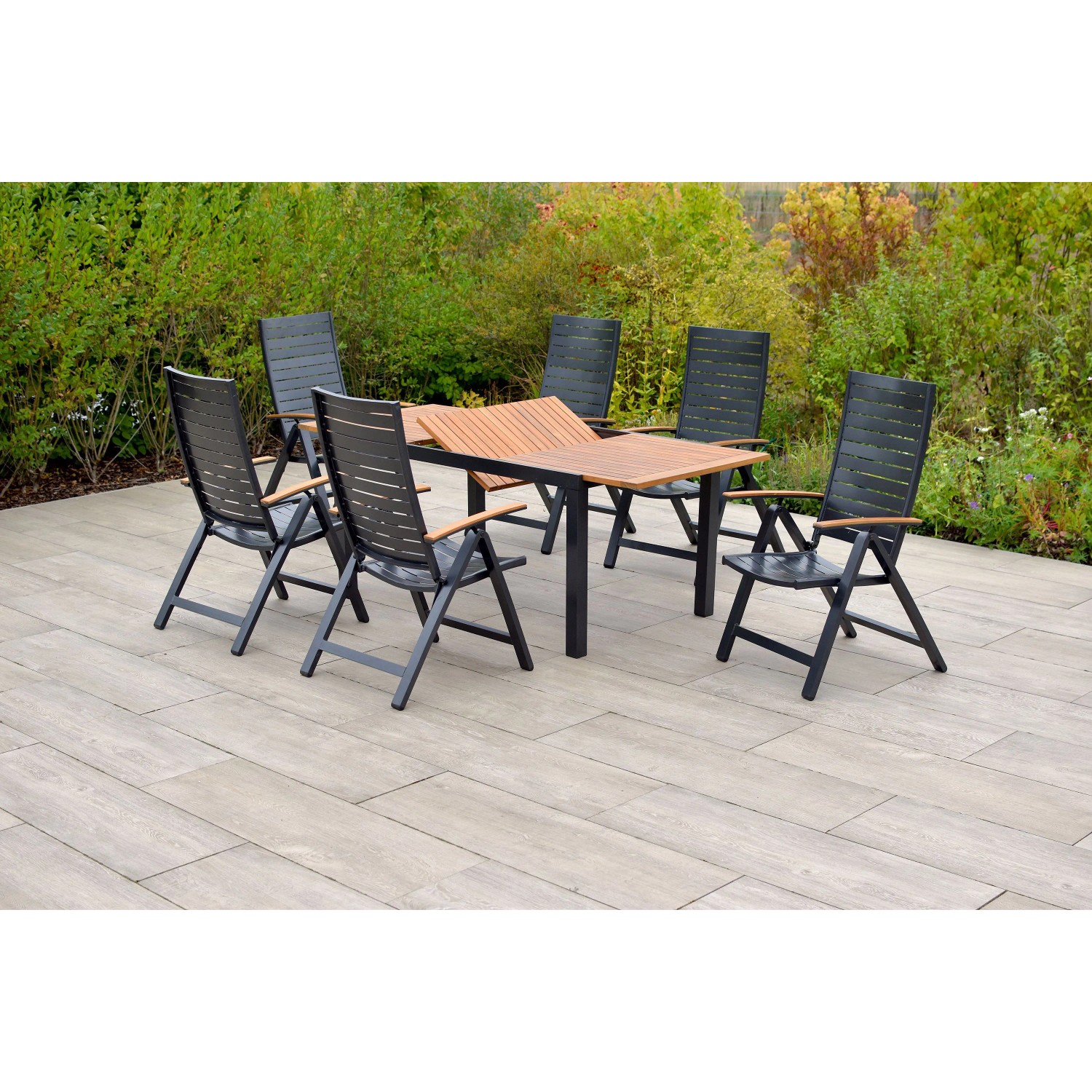 Merxx GartenmöbelSet Astros 13teilig 150/200 cm x 90 cm kaufen bei OBI