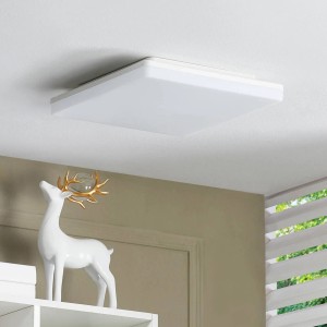 PRIOS LED Deckenleuchte Artin 9978108 Modern in Weiß 1-flammig Badezimmerleuchte