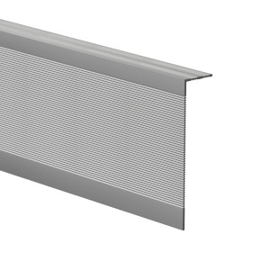 GS Terrassen Blendenwinkel, 23x120x2000 mm, Aluminium eloxiert, für eine schöne Terrassenverblendung.