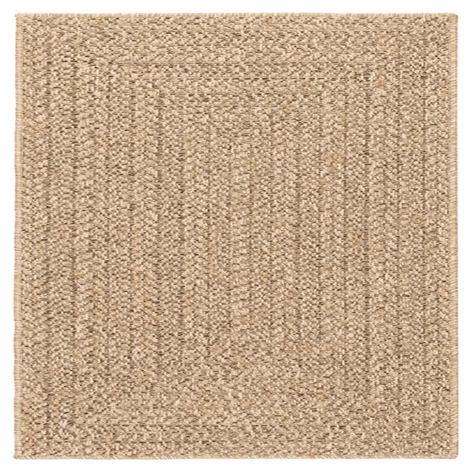 vidaXL Teppich ZIZUR 120x120 cm Jute-Optik Indoor und Outdoor 4006154 günstig online kaufen