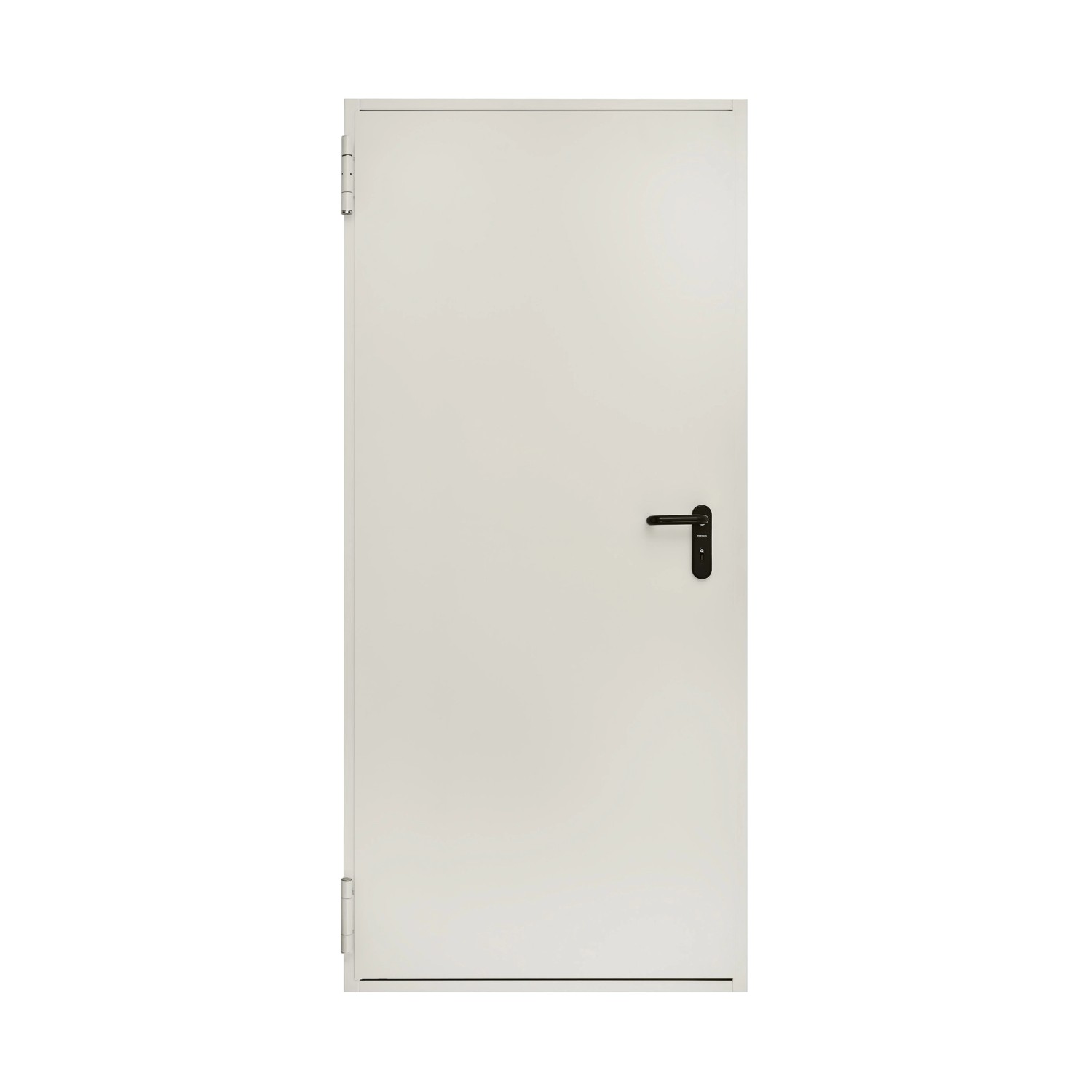 Hörmann Feuerschutz-Tür T 30-H8-5, 75 cm x 200 cm x 4,5 cm Grauweiß ...