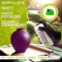 Kobra Buntlack Spray Vampir Violett Matt 400ml mit Farbbeispiel (Vase).