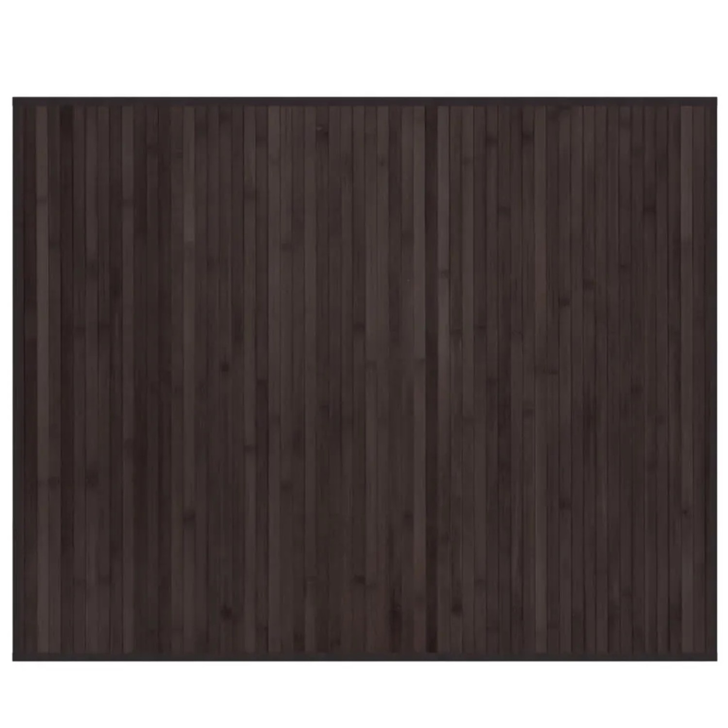 vidaXL Teppich Rechteckig Dunkelbraun 80x100 cm Bambus 376905 günstig online kaufen