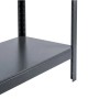 JAN NOWAK Metallregal mit Schubladen JOHNNY 180 x 80 x 42 cm Anthrazit_5