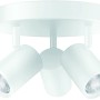 Weiße WIZ Deckenleuchte Imageo mit 3 Spots, smarte LED Lampe für Innenräume.