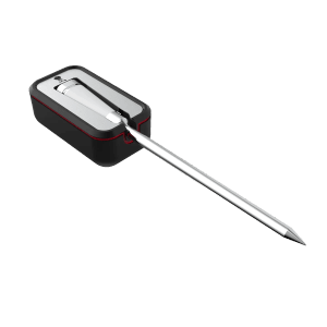Weber Grillthermometer Smart in Weiß, ein digitales Thermometer für präzises Grillen.