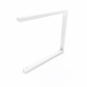 HEVVA Waschtischhalterung LAHN 45 cm Tief 1 Halter Weiß