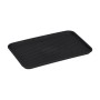 Relaxdays Schuhabtropfschale Polypropylen Schwarz Mit Profil 60 cm x 40 cm x 3 cm 0,6 kg