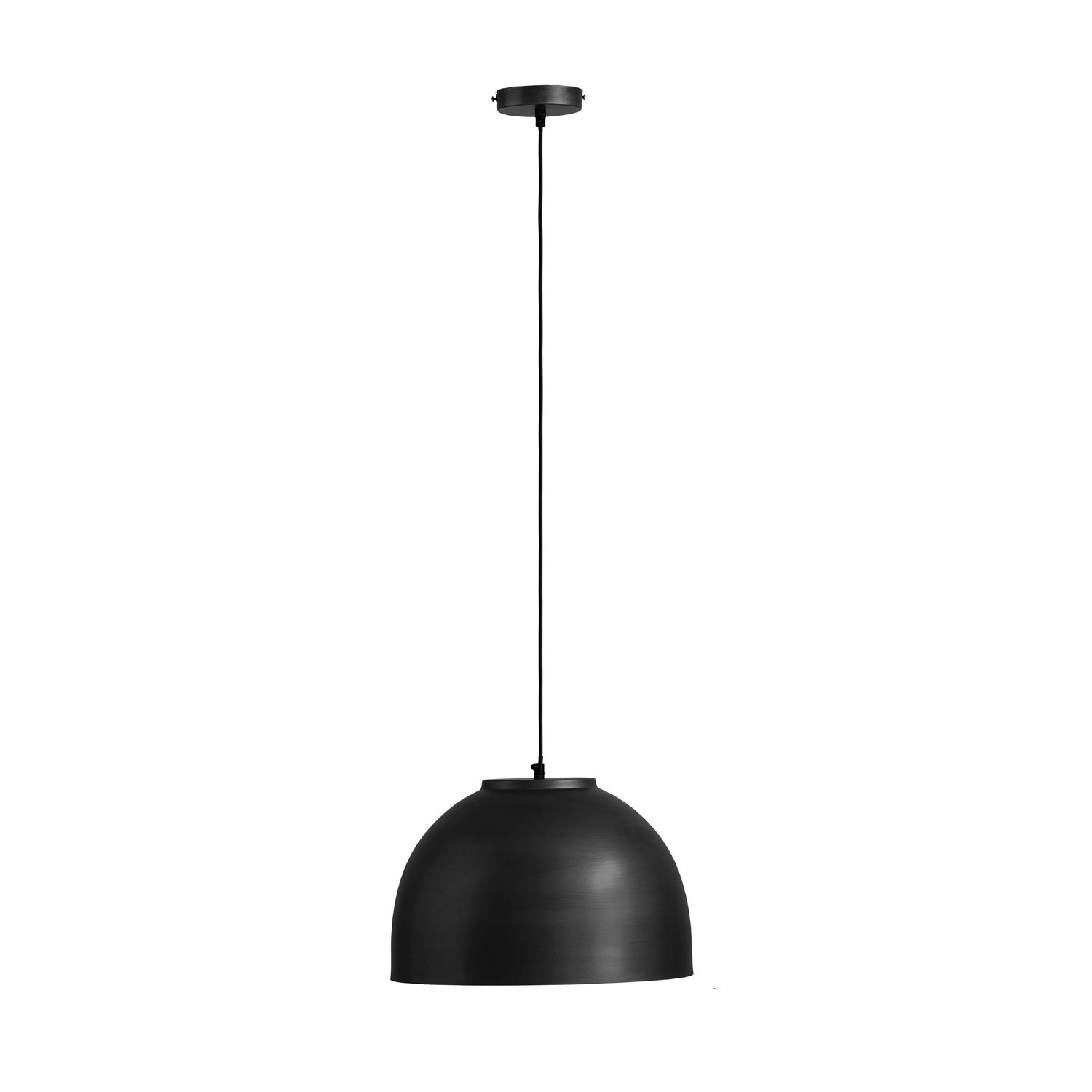 Globo Hängeleuchte Hermi Schwarz Ø 40 cm