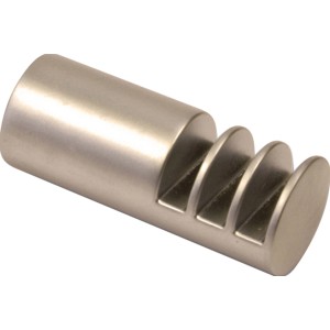 Metall Wandhaken 2107, vernickelt, für einfache Montage.