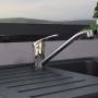 Eisl GRANDE VITA CLASSIC Spültischarmatur Niederdruck Chrom auf einer Spüle.