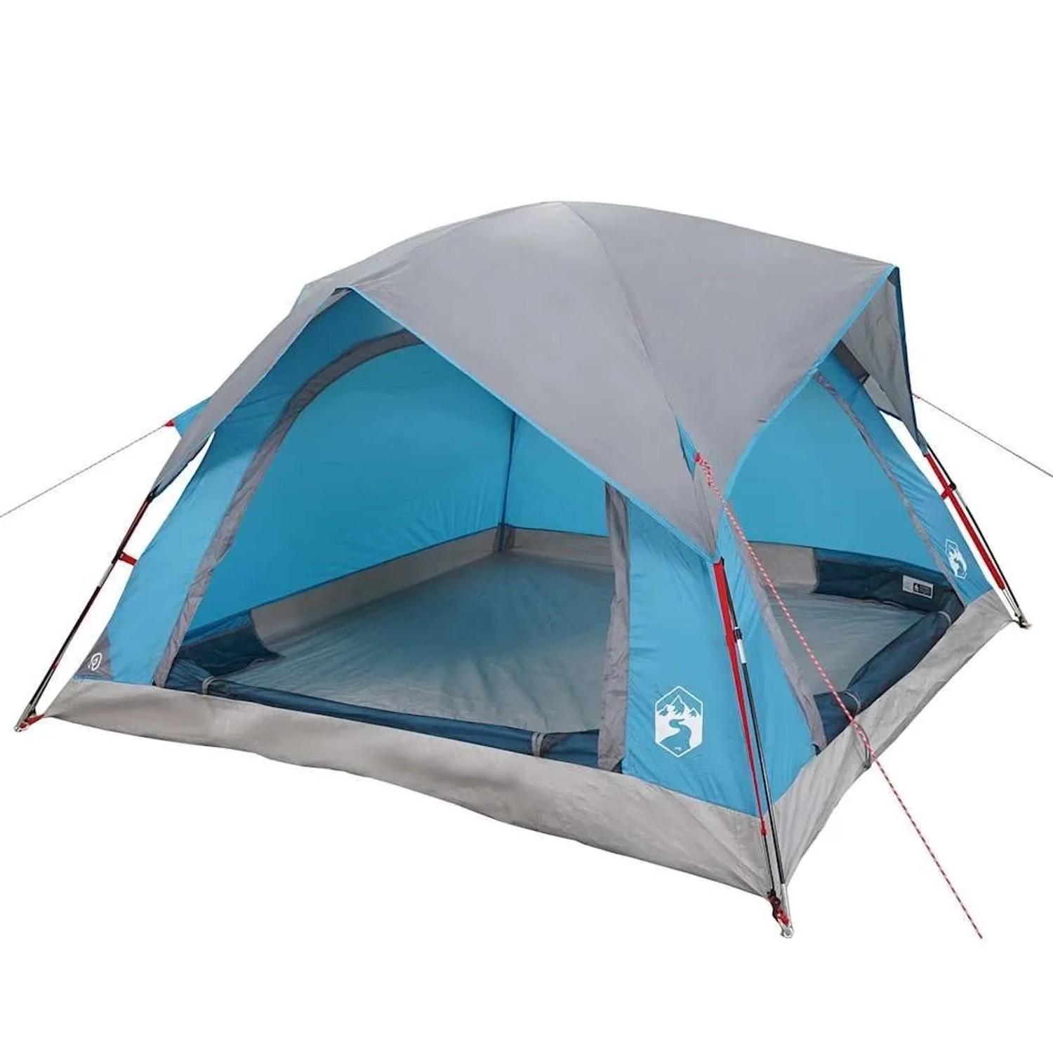 vidaXL Campingzelt 4 Personen Blau Wasserdicht 4009453 günstig online kaufen