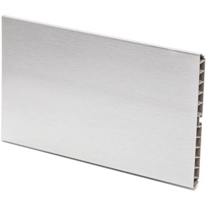 Sockelleiste Magro Alu, 150x20x2500 mm, für Arbeitsplatten. Wasserfest und einfache Montage.