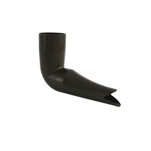 Marley Speier DN 53 in Braun für Kunststoff-Dachrinnen.