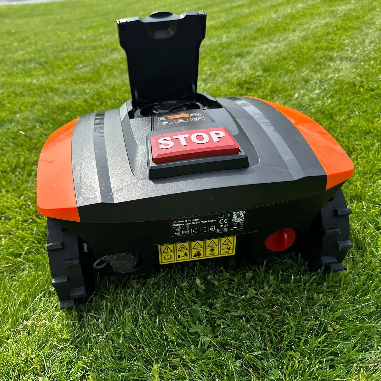 YARD FORCE Rasenmähroboter Easymow 260B Plus Mähroboter-Garage_3