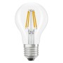 Osram E27 LED-Lampe, Glühlampenform, 3,4W, klar, 2er-Pack. Ideal für Wohnraumbeleuchtung.
