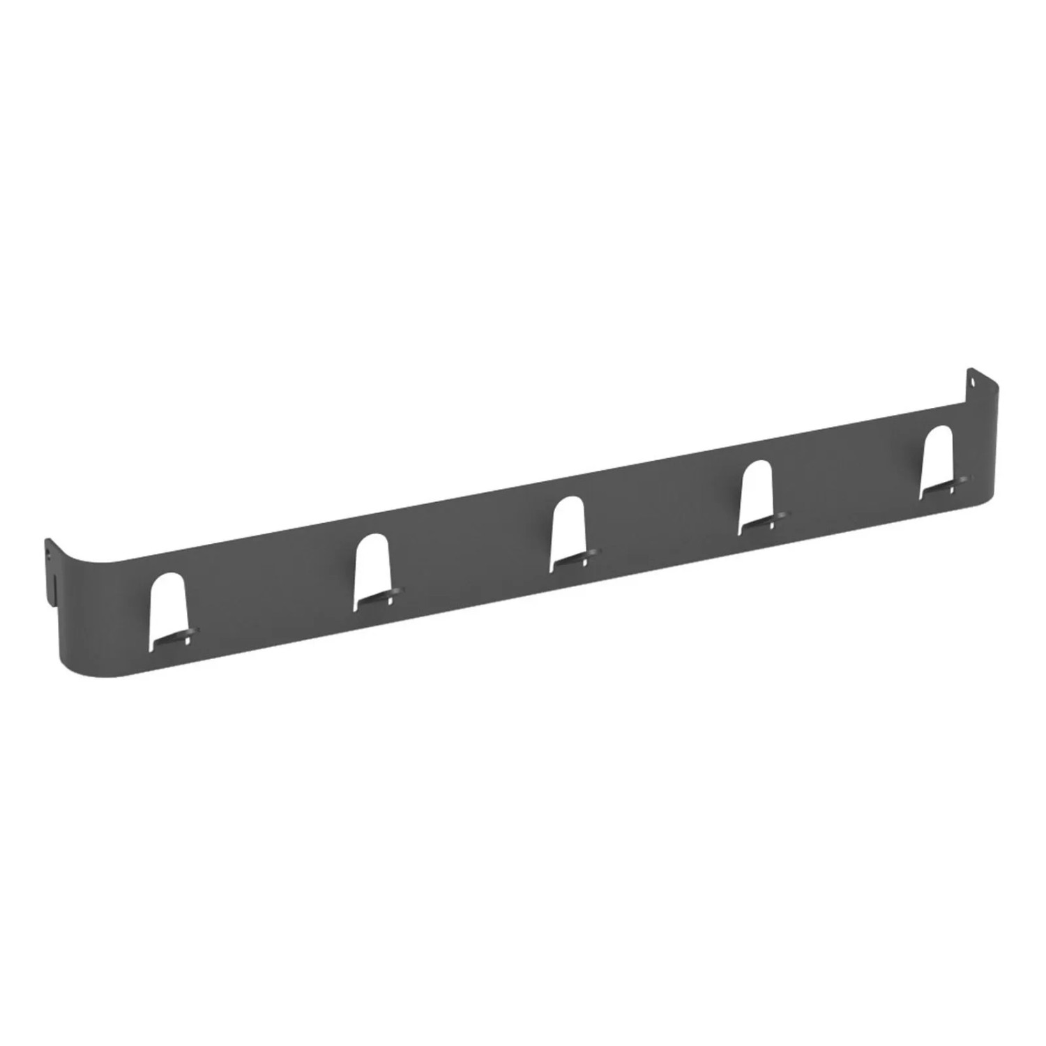 Image of Kesseböhmer K-Line Side Hakenleiste 351 x 30 x 40 mm mit 5 Haken Anthrazit