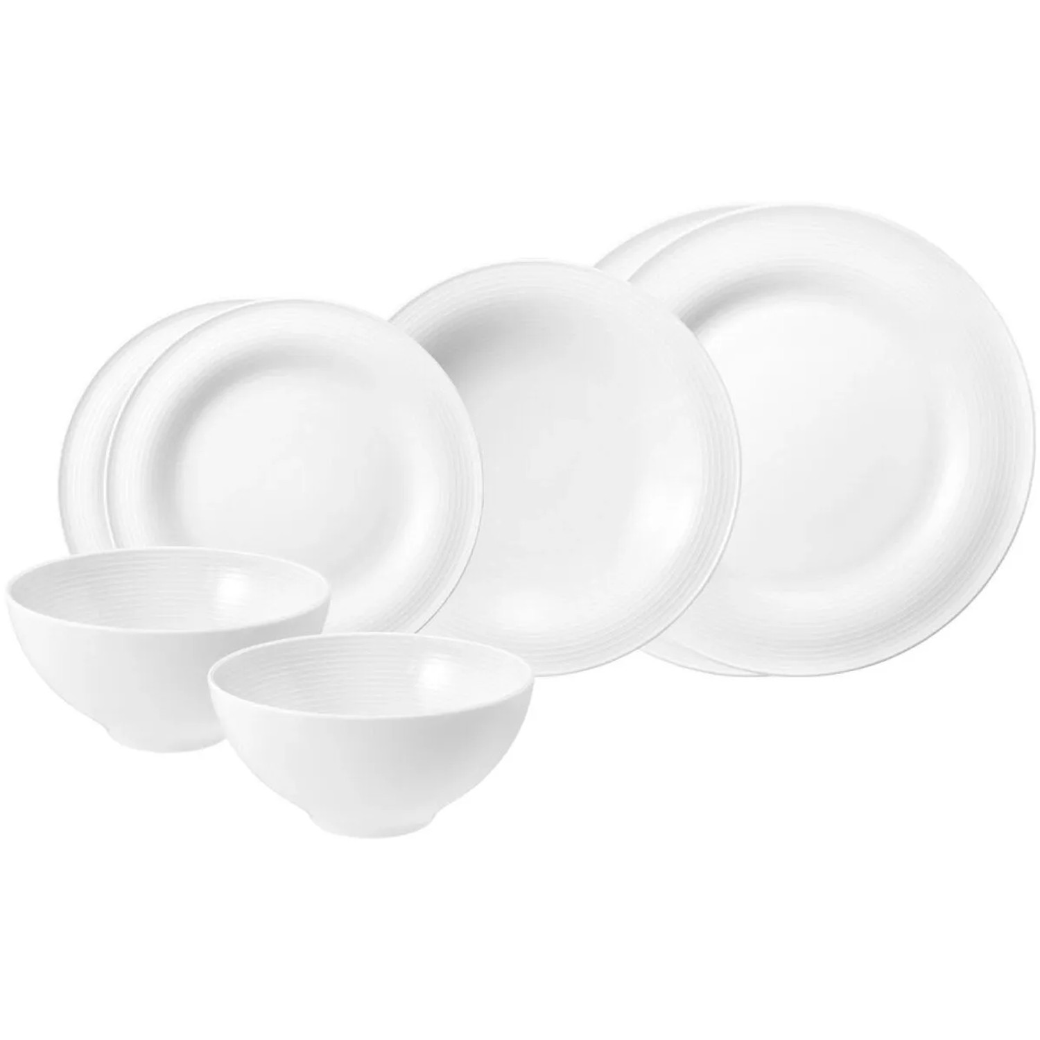 Seltmann Weiden Beat Color Glaze Einsteiger-Set 8-teilig Weiß