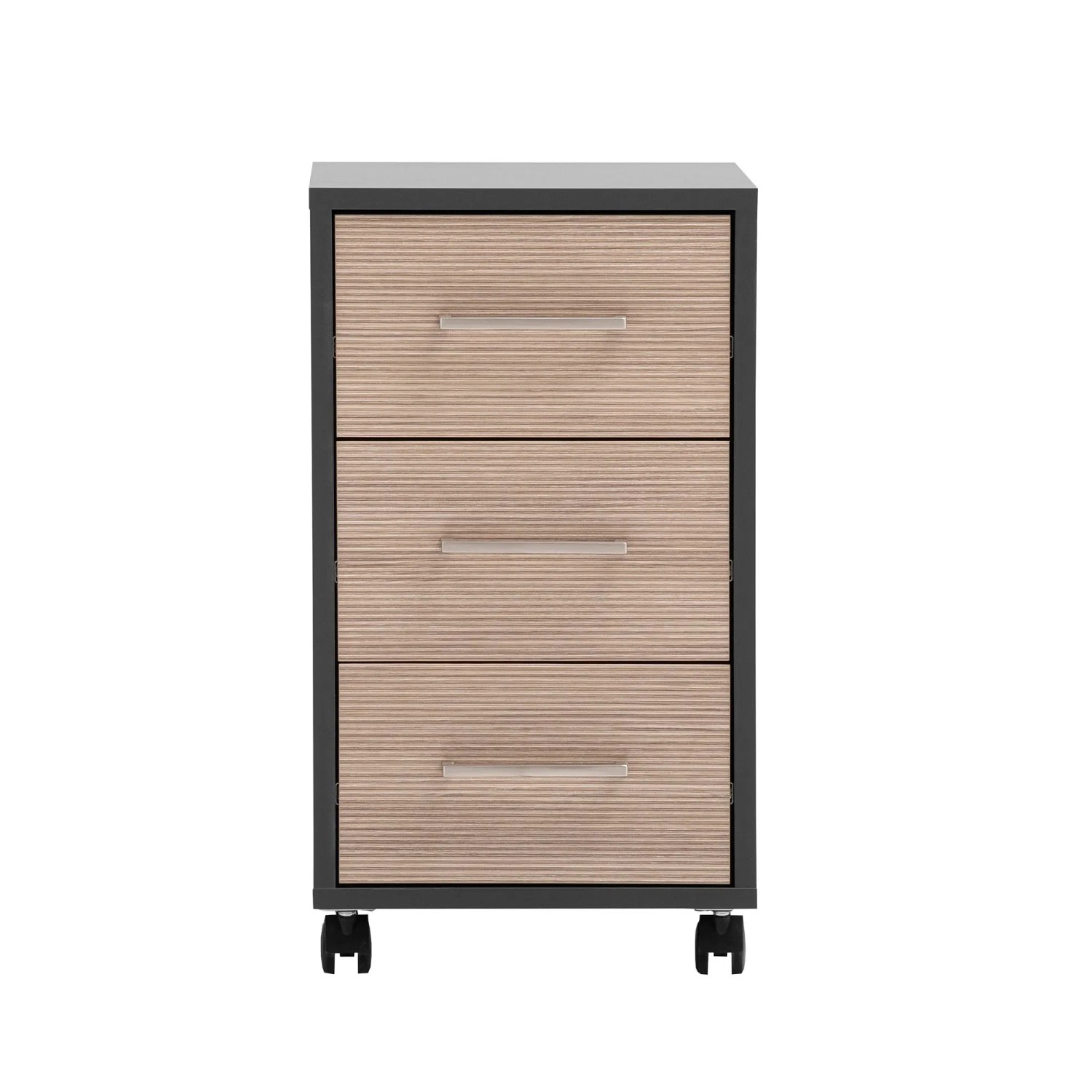 Schildmeyer Rollcontainer Metz 59,7 cm x 32,6 cm x 39,1 cm Anthrazit Canello