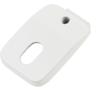 Weiße Mydeco Mini Deckenhalterung für Gardinenstangen (Ø 1,6 cm und 3,2 x 1,1 cm).