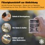 HSS Flüssigkunststoff Transparent 800g Dose für Bauabdichtungen, vielseitig einsetzbar.