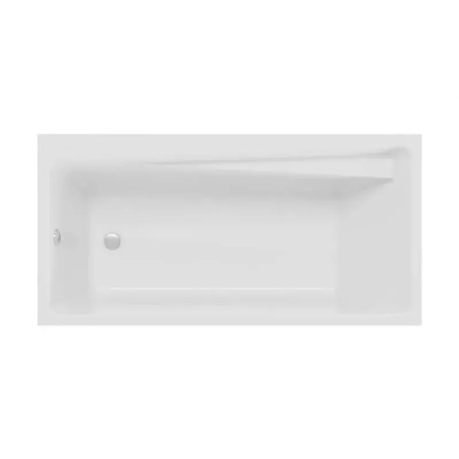 Bad Land Badewanne Rechteck ELZA 150x70 Ablauf Füße
